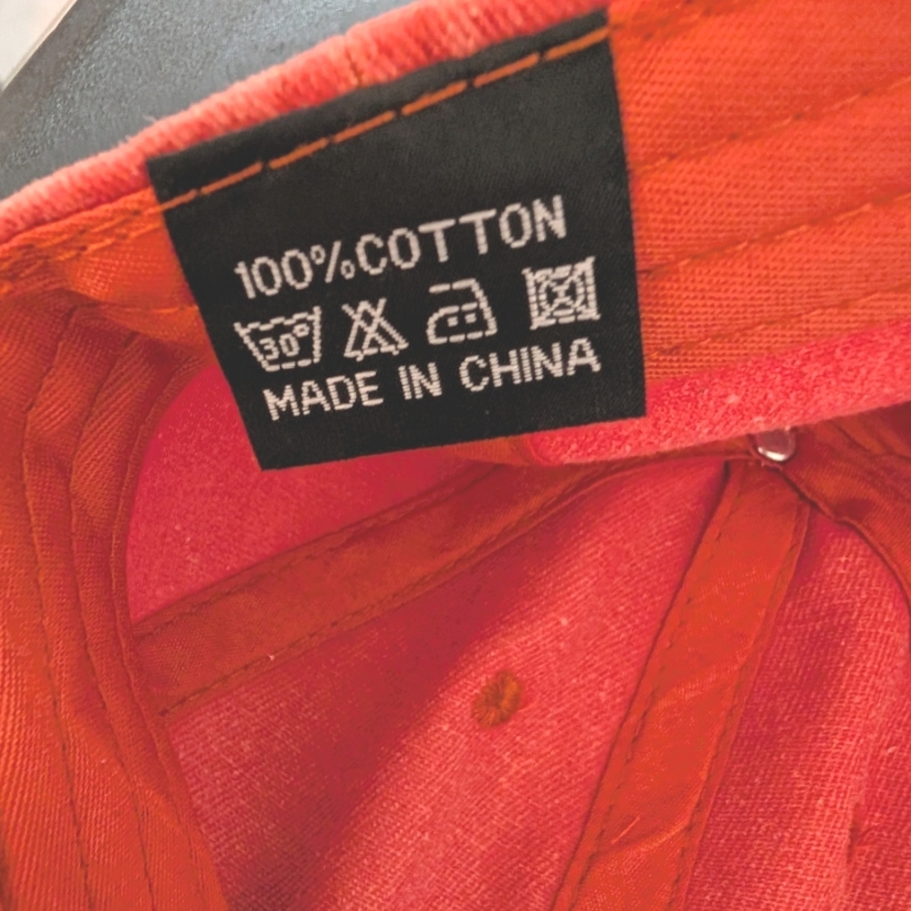 Orange Baseball Cap - Picture 3 of 4